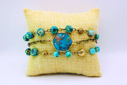 Janet Turquoise Bracelet