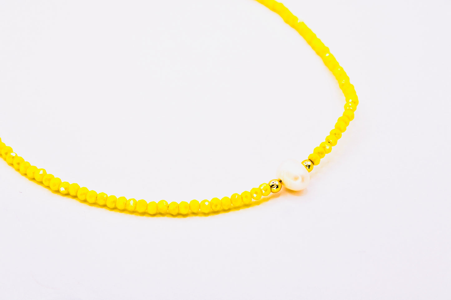 Leyla Crystal Beads Choker