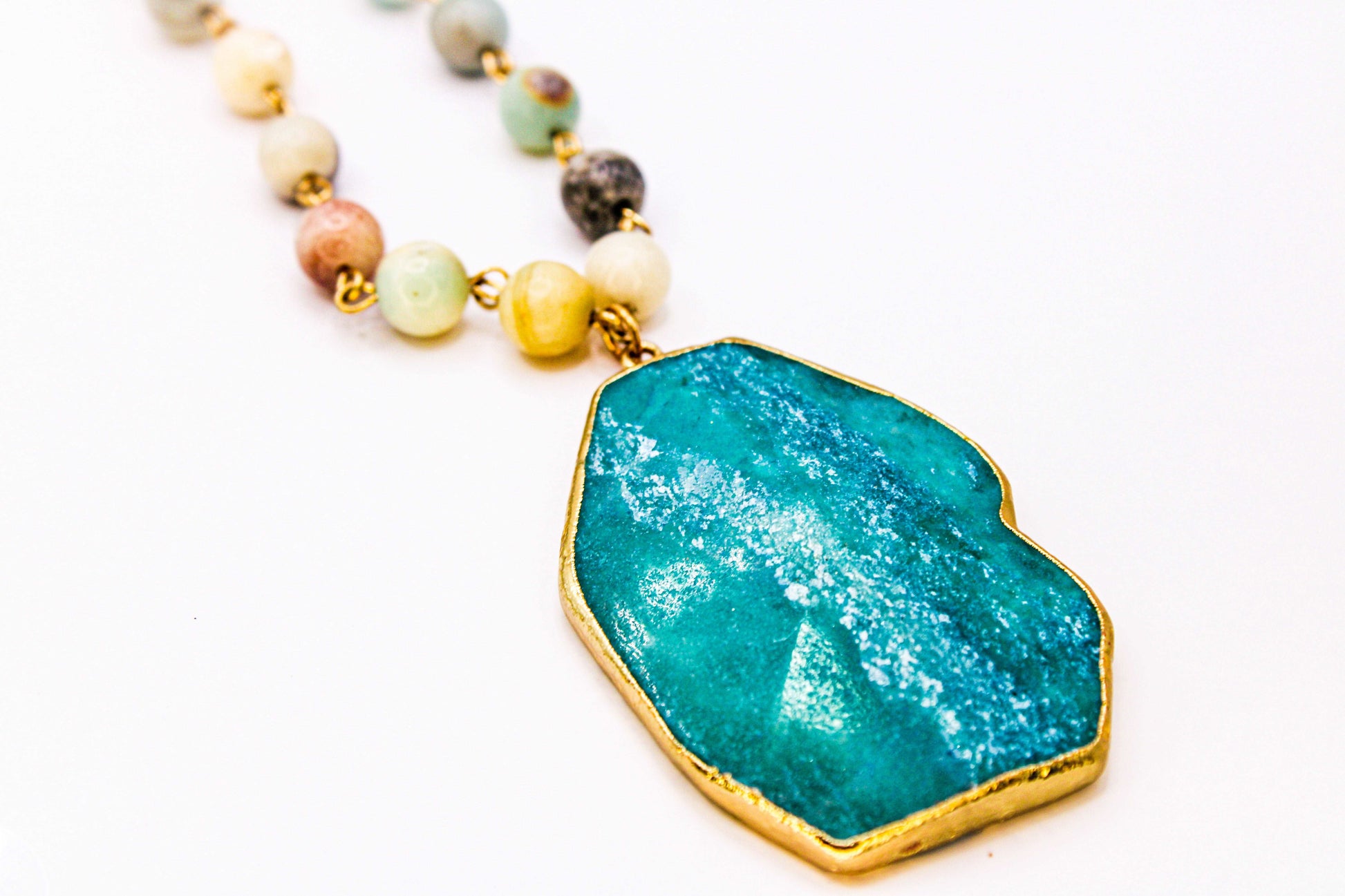 Mia Amazonite Necklace