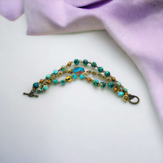 Janet Turquoise Bracelet