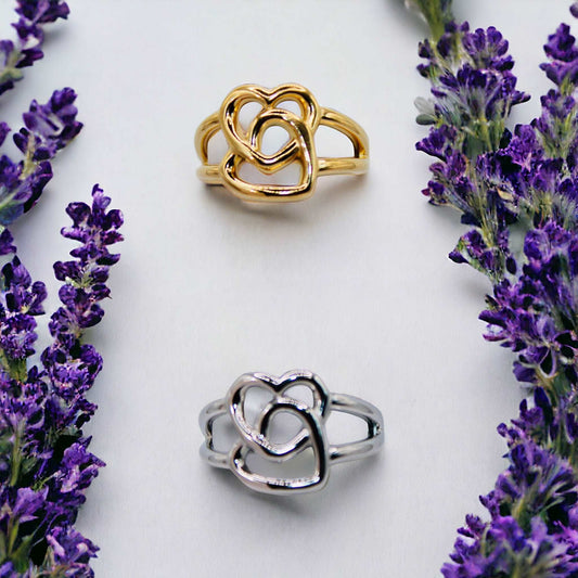 Eider Heart Adjustable Ring